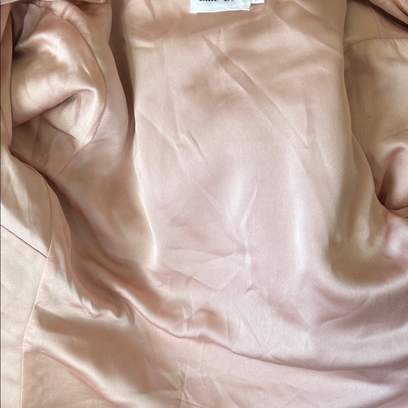 Line & Dot Plush Faux Fur Pink Teddy Jacket size S - Picture 11 of 11